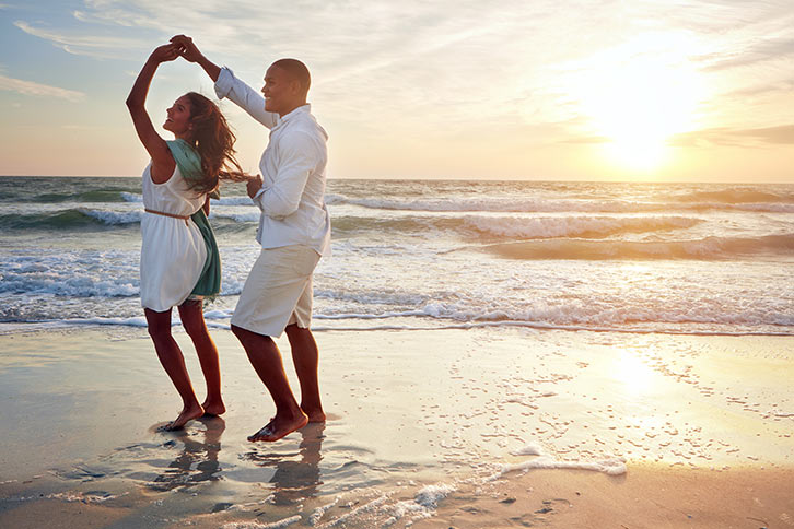 valentines day dance cancun beach