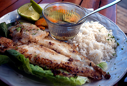 Seafood in Cozumel