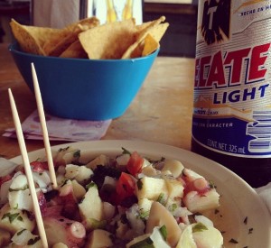 Seafood in Cozumel