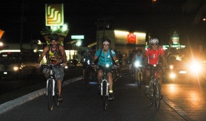 Night bike tour in Puerto Vallarta