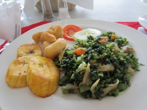 Jamaican food - Callaloo