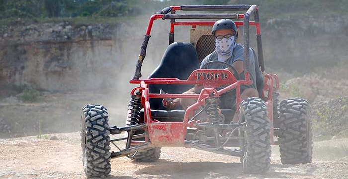 Dusty off road Buggy