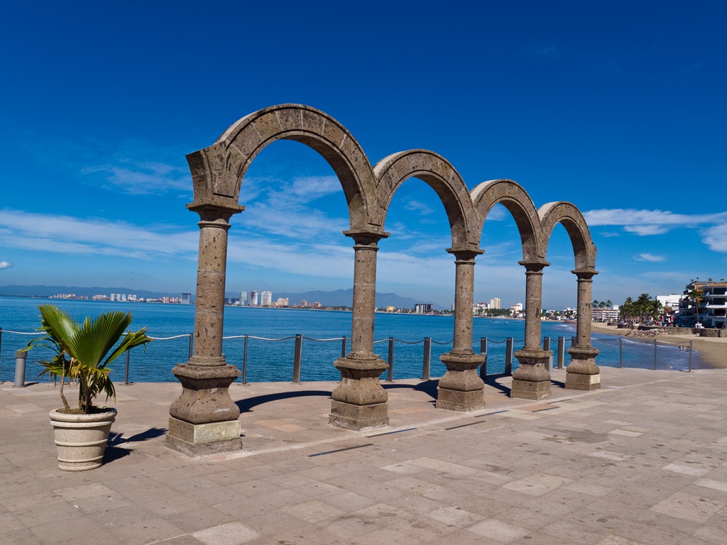 Los Arcos at El Malecon in Puerto Vallarta