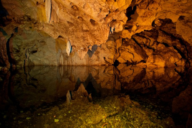 Green Grotto Caves in Jamaica