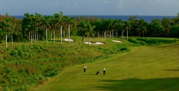 People play golf in Montego Bay