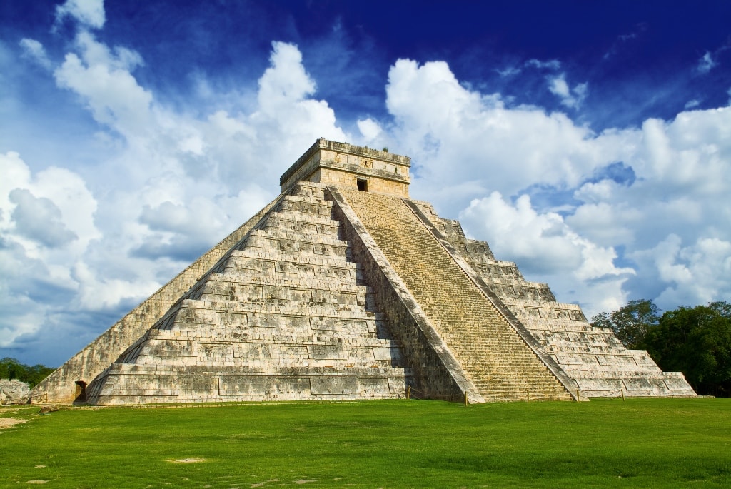 Kukulkan´s Pyramid in Yucatan