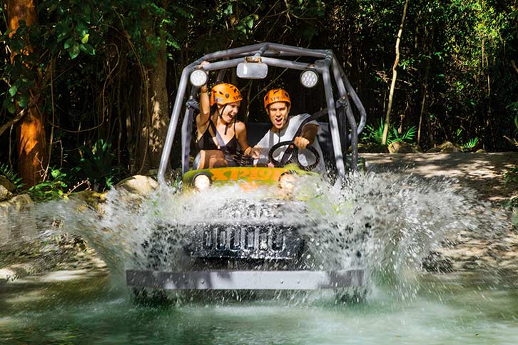 Extreme adventure ride - best thing to do in Cancun for couple