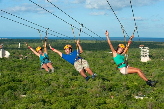 Canopy tour, Xplor Adventure Park