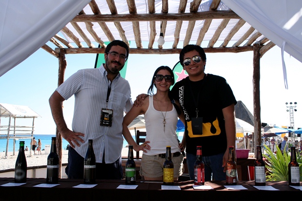 International Beer Fest Soy Cerveza organizers in Playa del Carmen, Mexico