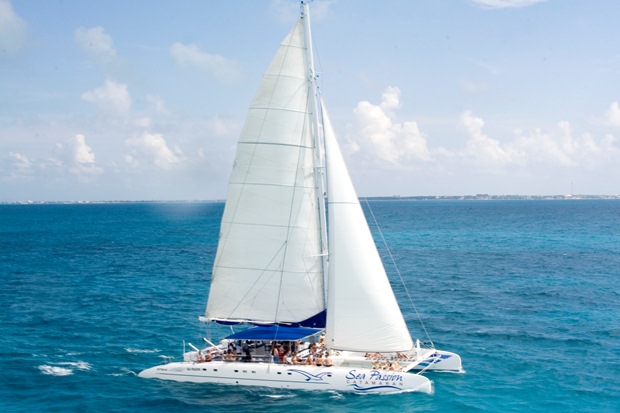 Cancun Catamaran Sailing