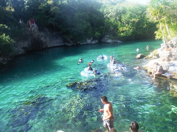 xel ha water tour