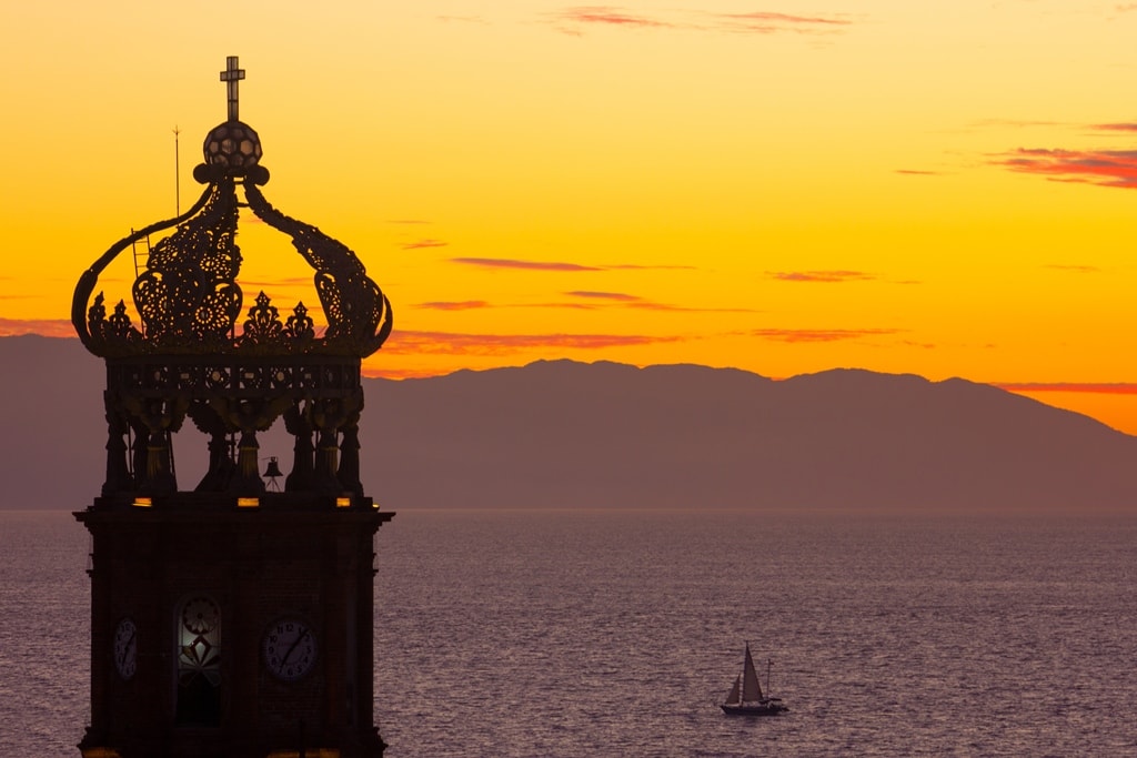 Sunset in Puerto Vallarta