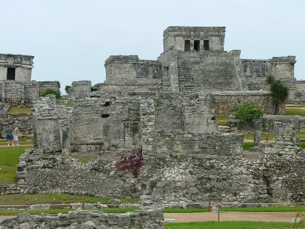 Tulum Castle in Mexico