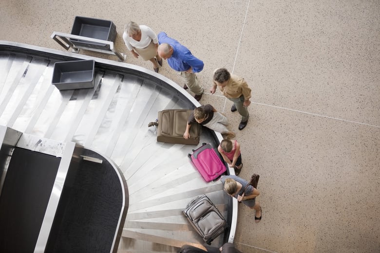 Luggage Belt at Cancun Airport