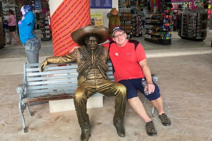 Mike with Panco Villa