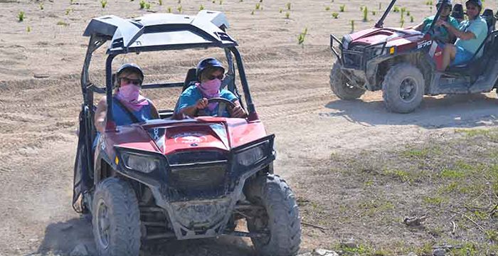 Punta Cana adventure activities ATVs side by side