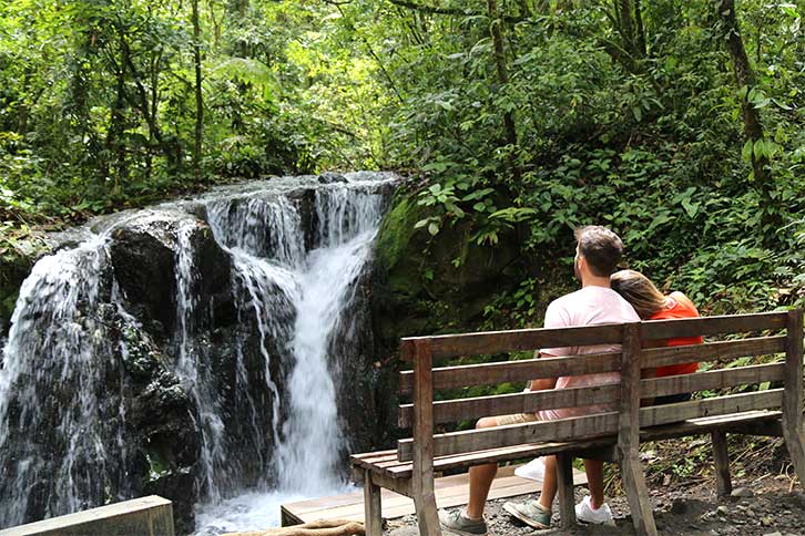 Waterfalls near Guanacaste, Costa Rica Sensoria Rainforest