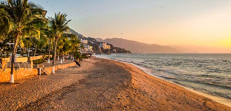 Playa Dorada is one of the beaches near Puerto Vallarta