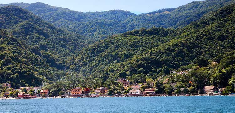 Yelapa beach at Puerto Vallarta