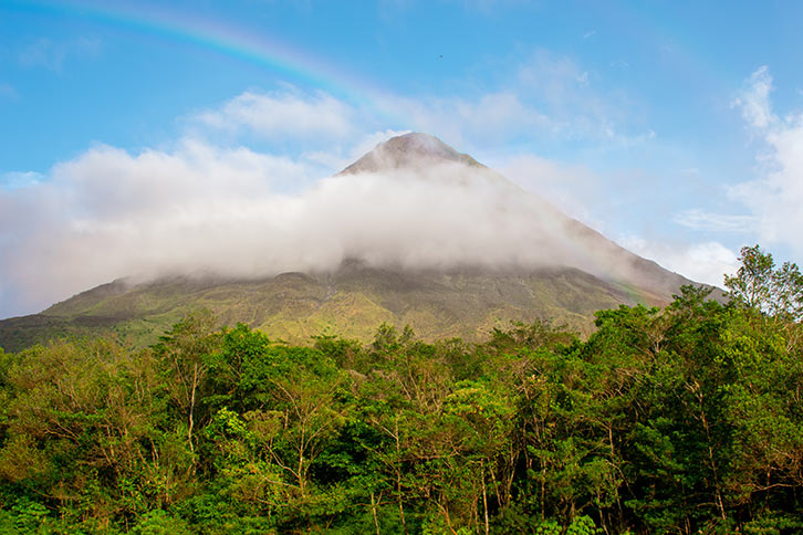 costa rica volcano tenorio