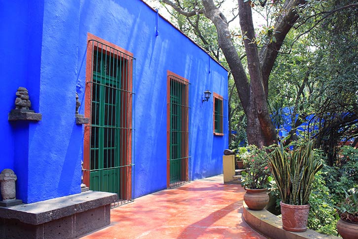 Mexico City Frida Kahlo Blue House Coyoacan