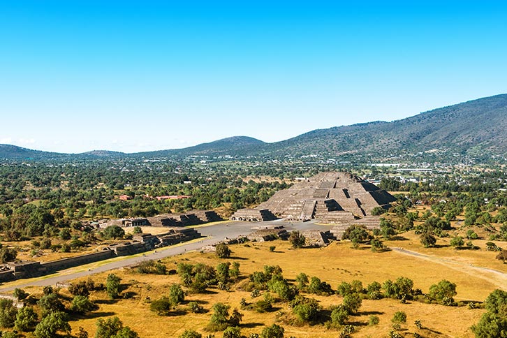 Mexico City Teotihuacan Tour Pyramid Moon