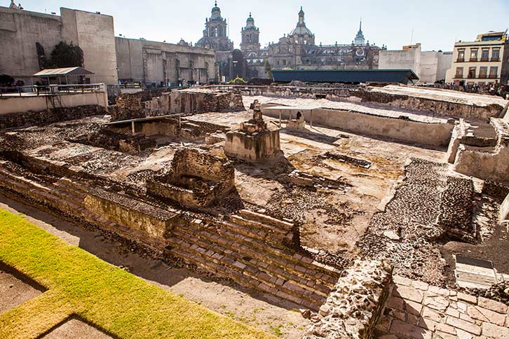 Mexico City Downtown Tour Templo Mayor Tenochtitlan