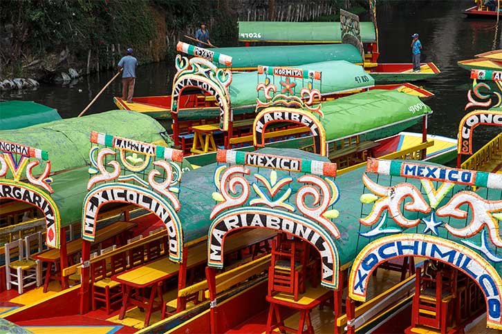 Mexico City Tourist Attractions Xochimilco