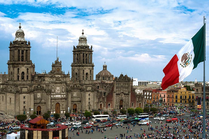 visit downtown mexico city zocalo