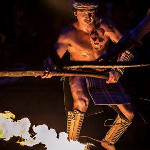 xcaret at night cancun pick-up