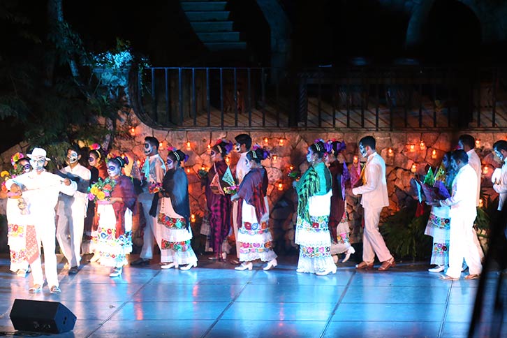 mexico traditions xcaret day of dead festival