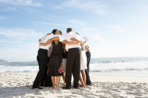 Group travel huddle up