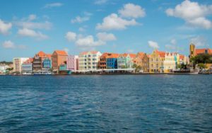 Curacao downtown view
