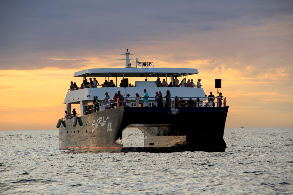 A Sunset dinner Cruise in the Pacific