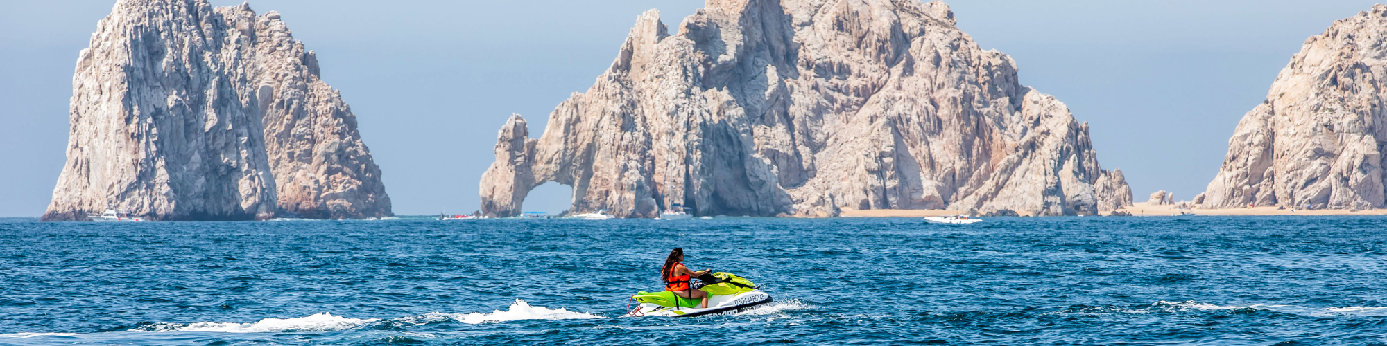 Things to do in Los Cabos this Summer - Woman on a jetski