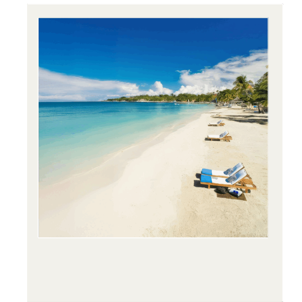 View of Negril Beach, Jamaica