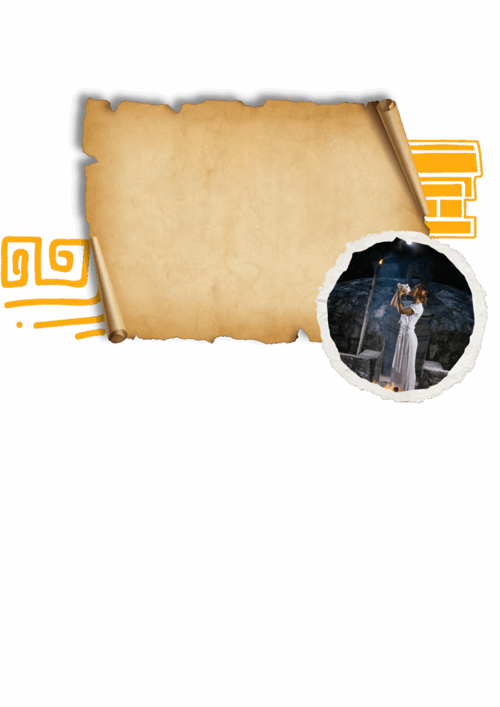 Woman participating in a Mayan ceremony.