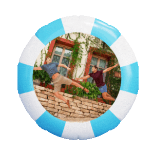 Couple enjoying a magical attraction at Xenses