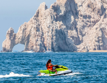 Things to do in Los Cabos this Summer - Woman on a jetski
