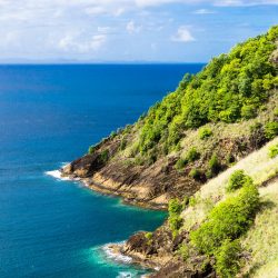 Seascape of the Saint Lucia Sea
